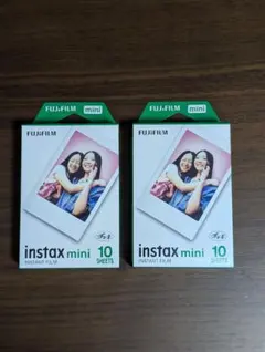 FUJIFILM instax mini フィルム 10枚入り 2個 未開封