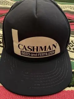 企業系ワークキャップ　アメカジ　ネイビー