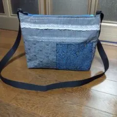 ショルダーバッグ 着物地