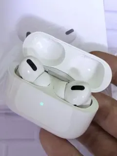 【付属品完備】AirPods Pro 第1世代 予備チップ付※左耳訳あり・動確済