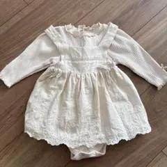 アプレレクール フリル付きロンパース セット