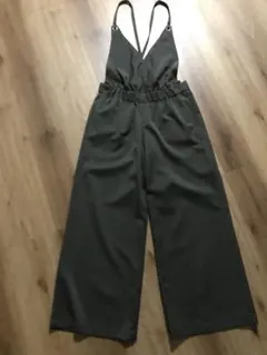 ワイドパンツ オーバーオール