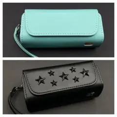 charan poran sk8様専用2点アイコスイルマ 用ケースミントと黒星