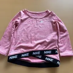 NIKE ナイキベビー 長袖Tシャツ カットソー ピンク 80-86cm 18M