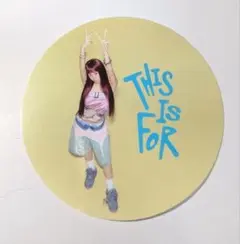 TWICE THIS IS FOR デジパック ステッカー シール チェヨン