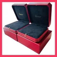 正規品Cartierアクセサリーケース ジュエリーボックス カルティエ 空箱2点