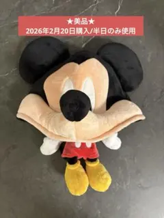 【美品】ミッキーマウス　ファンキャップ