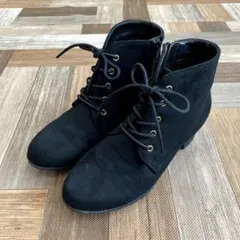 再値下げ！ショートブーツ 黒 女の子 21cm