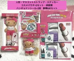韓国 サンリオ olive young 日焼けキティ キティ run 新品未開封