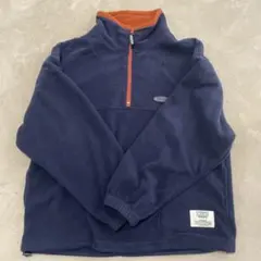 DISCUS ATHLETIC ハーフジップフリース M ネイビー