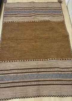 在庫一掃セール】グーチャン キリム ウール 97cm×70cm - メルカリ