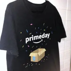 Amazon primeday Tシャツ 黒