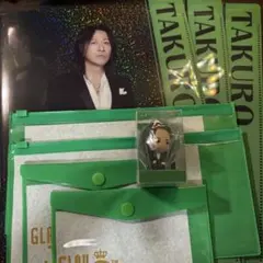 GLAY◇エンタメくじ◇TAKURO◇６点セット◇すわりんこ◇ファイル◇ケース GLAY 30th Anniversaryエンタメくじ すわりんこ賞 コンプリート