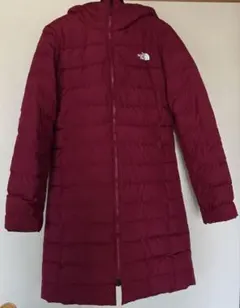 THE NORTH FACE レディースロングダウンジャケット ボルドーSサイズ
