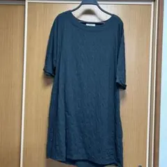 Shell Brown 半袖 チュニック