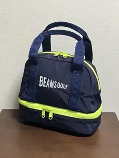 BEAMS GOLF 保冷カートバッグ ネイビー ラウンドバッグのサムネイル