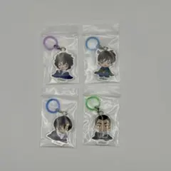 名探偵コナン　ふらっとめじるしアクセサリー　ちぢませ隊 4個セット