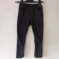 ブラックパンツ 黒パンツ 裏起毛