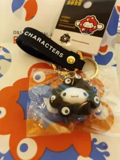 サンリオ黒ミャクミャクキーホルダーシナモンロール