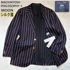 【新品】マッキントッシュ×MOON　シルク混　テーラードジャケット　金ボタン　Mのサムネイル