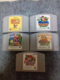 ニンテンドー64！任天堂　ドンキーコング系ゲームまとめ売り！バンジョーとカズーイ