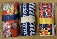 ちいかわ　サンリオ　エコバッグ　セット　ブルー　ホワイト　オレンジ　コンプリート