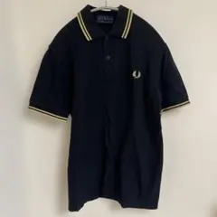 美品】フレッドペリー ネイビー 半袖ポロシャツ シアサッカー L - メルカリ