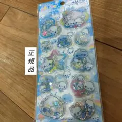 カミオジャパン　ぷくぷく　あわわちゃん　スパンコールパーティー　シール