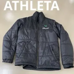 ATHLETA ブラック ベンチコート　ダウンのサムネイル