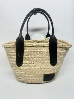 【美品】J&M DAVIDSON/かごバッグ ハンドバッグ ミディアム M