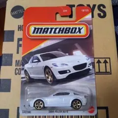 マッチボックス 2004 マツダ RX-8 ホワイト