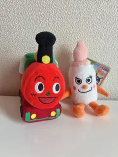 新品 プリちぃビーンズ　SLマン　ぬいぐるみミルクボウヤ アンパンマン