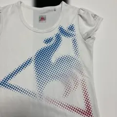 le coq sportif ドットパターン Tシャツ　Ｍサイズ