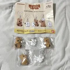 クオッカ　ガチャガチャ　QUOKKA&BOBO めじるしキーホルダー