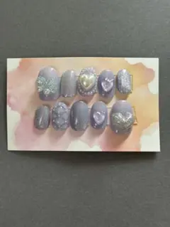 ネイルチップ/マグネットネイル/キルティング