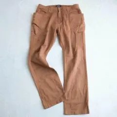 コットン100％✨ビームス◇ワークパンツ チノパンツ ストレート カジュアル L