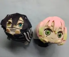 鬼滅の刃　伊黒小芭内　甘露寺蜜璃　もちころりん　ぬいぐるみ