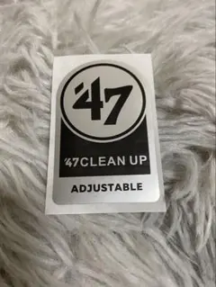 47ブランド　キャップ　ステッカーシール