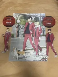 ハイキュー 孤爪研磨 黒尾鉄朗 アクスタ ポスターセット