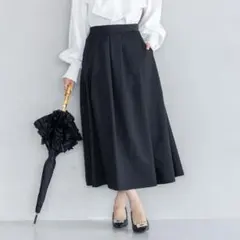 新品・未使用】アメノチハレ フレアスカート ネイビー - メルカリ