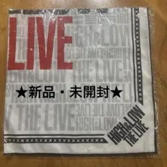 ★新品・未開封★EXILE HiGH&LOW THE LIVE バンダナ