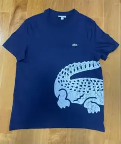 LACOSTE ラコステ ビッグロゴ Tシャツ ネイビー
