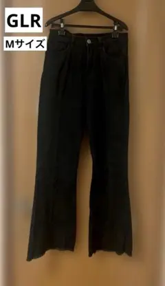 GRL センターパーツ入り フレアパンツ Mサイズ