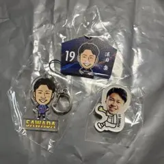 【3種セット】V・ファーレン長崎　澤田崇選手　キーホルダー