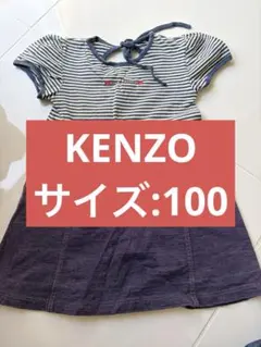 KENZO ENFANT 半袖 ワンピース ボーダーのサムネイル