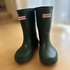 HUNTER キッズ レインブーツ UK7（約13.5〜14cm）のサムネイル