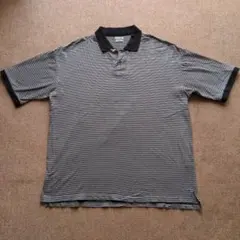 Steven Alan LOOSE FIT ポロシャツ ボーダー Lのサムネイル