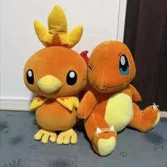 ポケモン アチャモとヒトカゲぬいぐるみセット