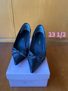 お値下げ♪ DIANA ブラックパンプス 23 1/2