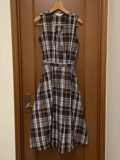 アンデミュウ ワンピース チェック柄のサムネイル